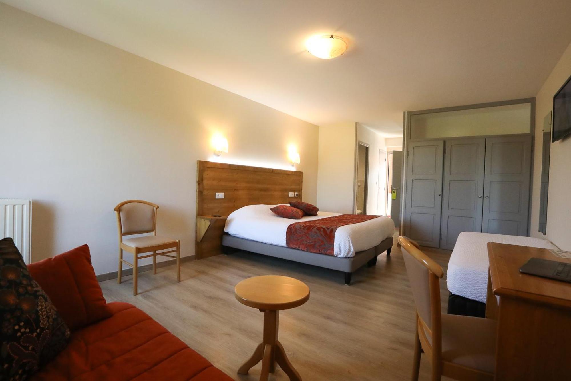Logis Hotel Spa Restaurant Le Provence Lanarce Eksteriør billede