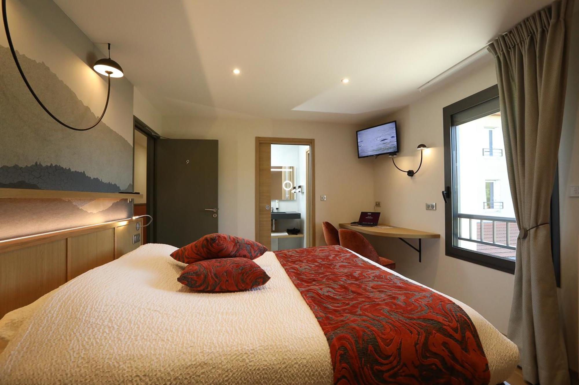 Logis Hotel Spa Restaurant Le Provence Lanarce Eksteriør billede