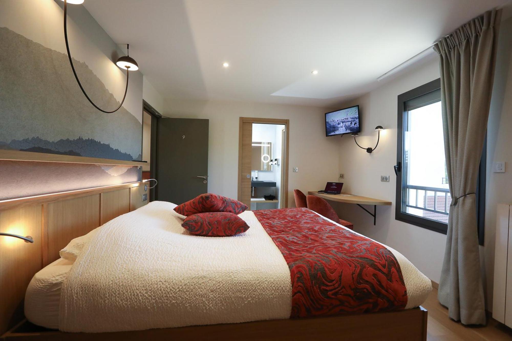 Logis Hotel Spa Restaurant Le Provence Lanarce Eksteriør billede