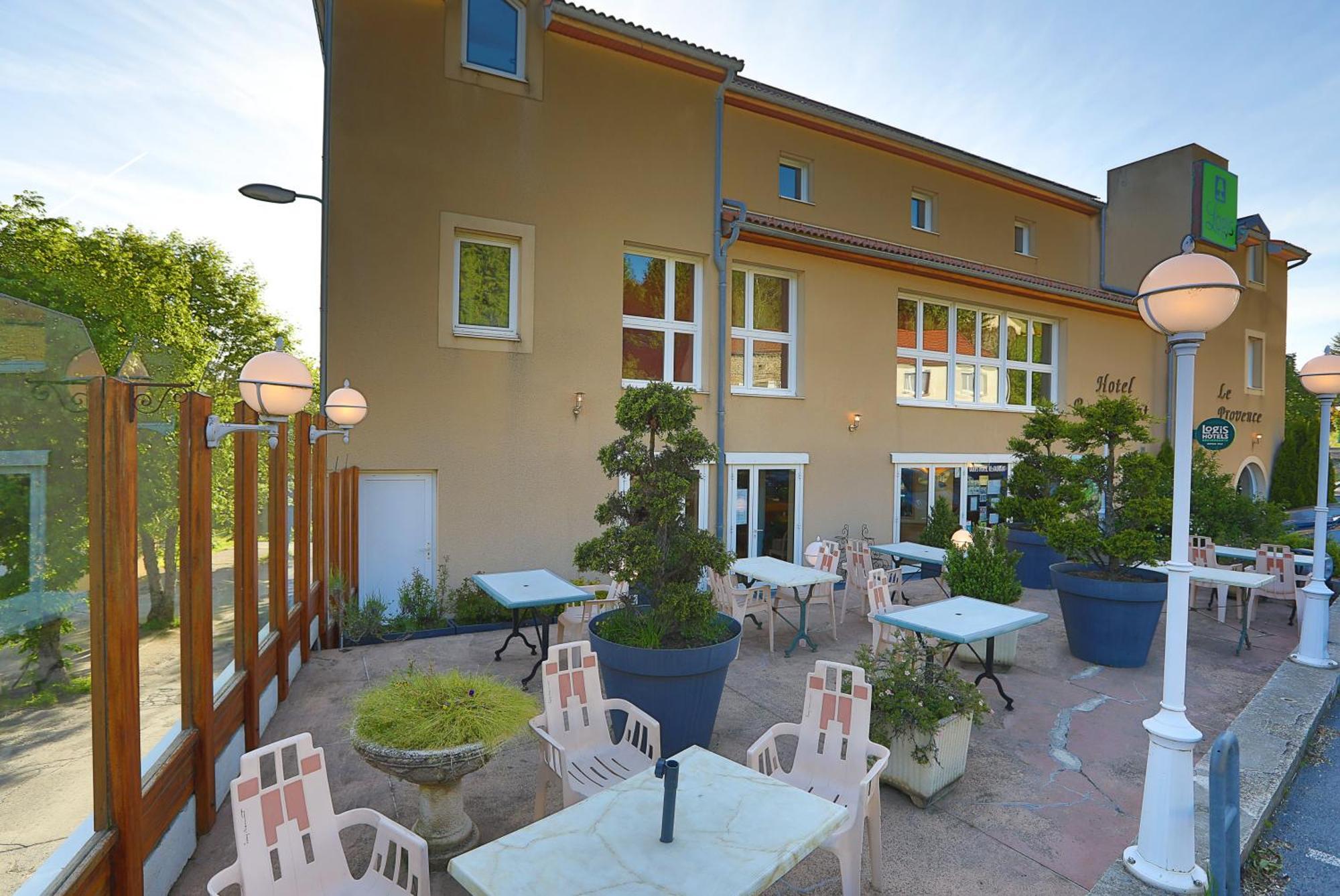 Logis Hotel Spa Restaurant Le Provence Lanarce Eksteriør billede
